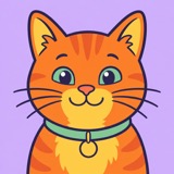 Tabby cat portrait